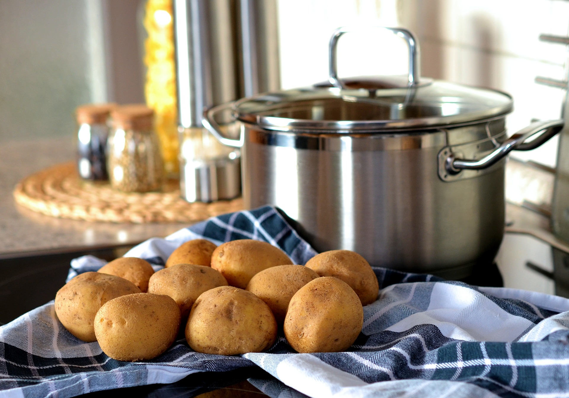 potatoes starch solution