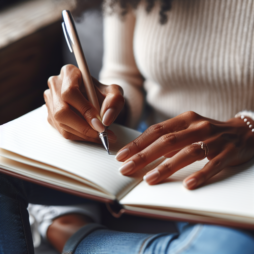 Woman Writing in her Journal