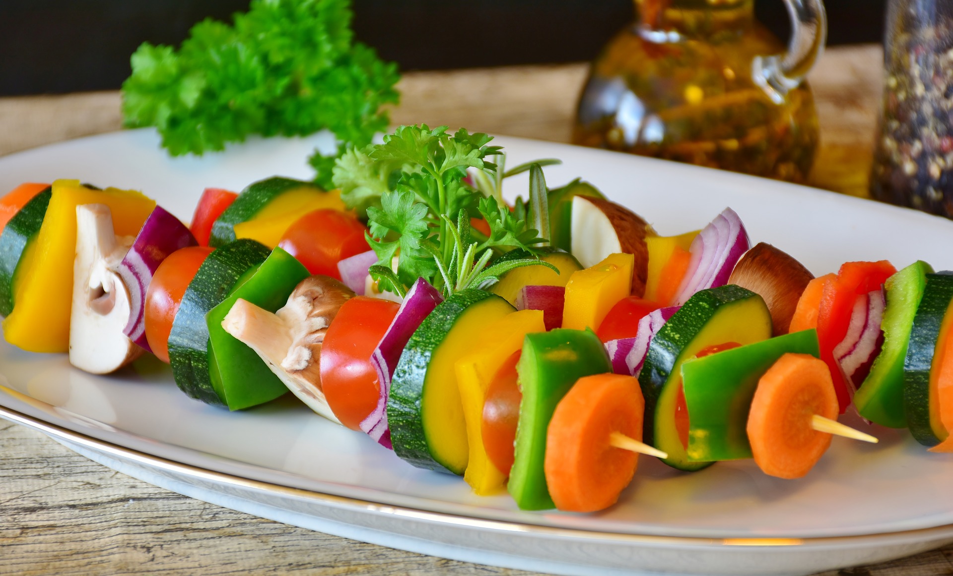 Vegetable Skewers