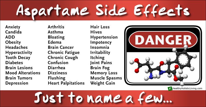 Aspartame Side Effects