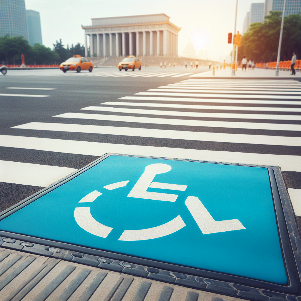 Handicap Accessible Crosswalk